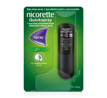 NICORETTE® szájnyálkahártyán alkalmazott oldatos spray-k